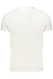 T-SHIRT EM ALGODÃO TOMMY HILFIGER HOMEM BRANCA
