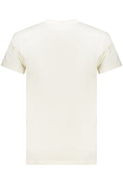 T-SHIRT EM ALGODÃO TOMMY HILFIGER HOMEM BRANCA