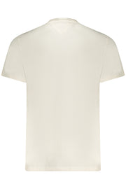 T-SHIRT EM ALGODÃO TOMMY HILFIGER HOMEM BRANCA