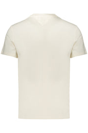 T-SHIRT EM ALGODÃO TOMMY HILFIGER HOMEM BRANCA