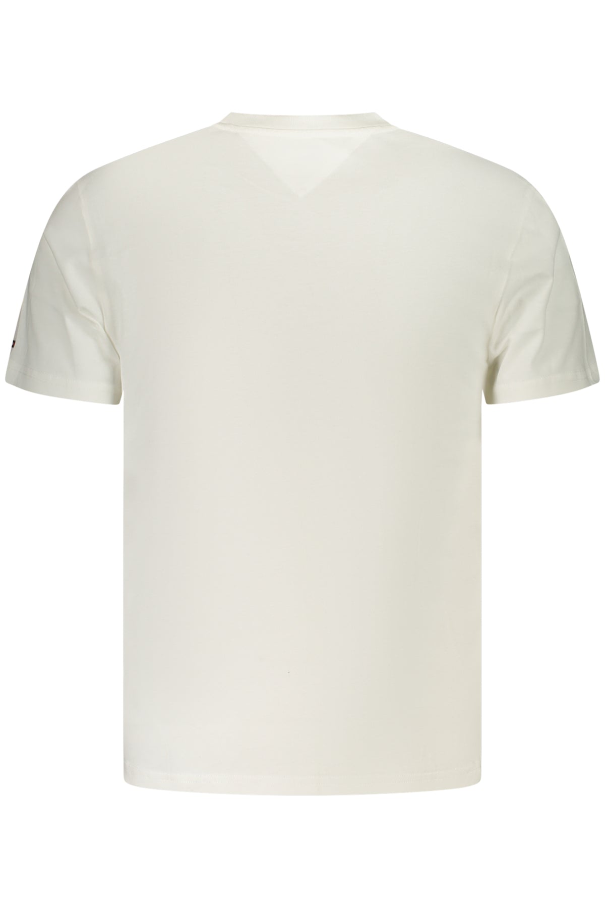 T-SHIRT EM ALGODÃO TOMMY HILFIGER HOMEM BRANCA