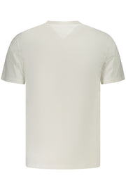 T-SHIRT EM ALGODÃO TOMMY HILFIGER HOMEM BRANCA