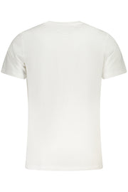 T-SHIRT EM ALGODÃO TOMMY HILFIGER HOMEM BRANCA