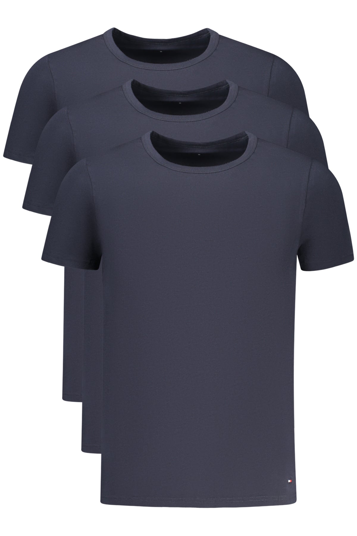 T-SHIRT EM ALGODÃO TOMMY HILFIGER HOMEM AZUL