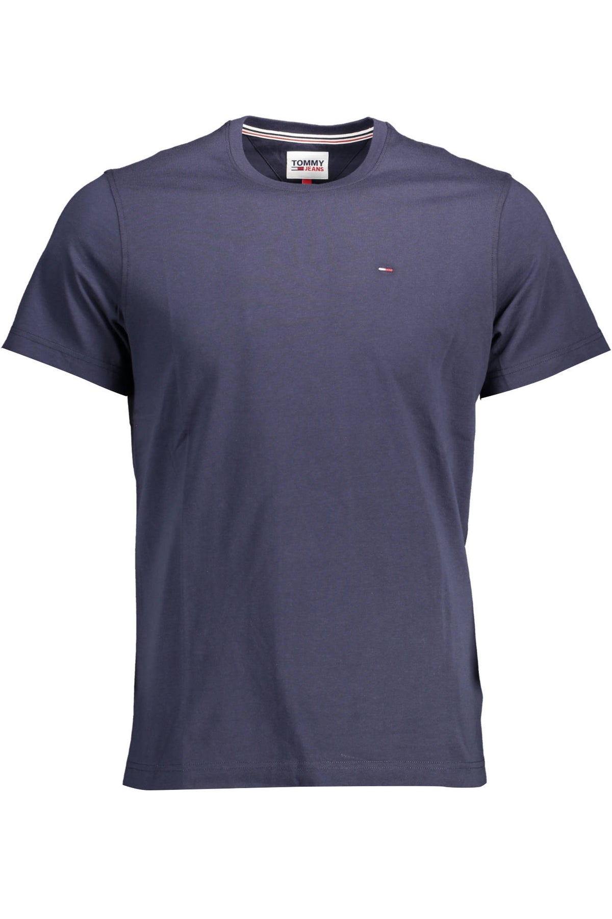 T-SHIRT EM ALGODÃO TOMMY HILFIGER HOMEM AZUL