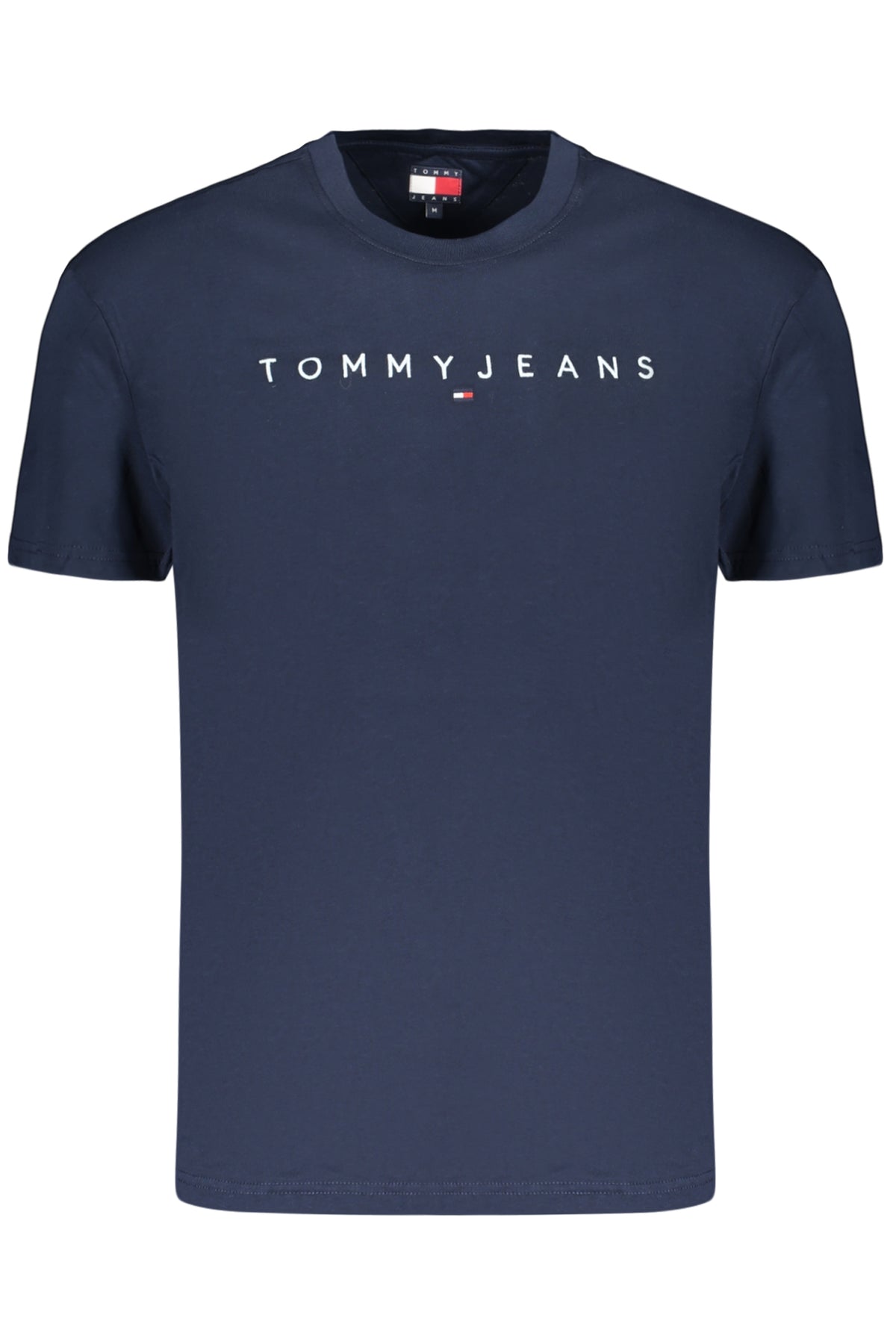 T-SHIRT EM ALGODÃO TOMMY HILFIGER HOMEM AZUL