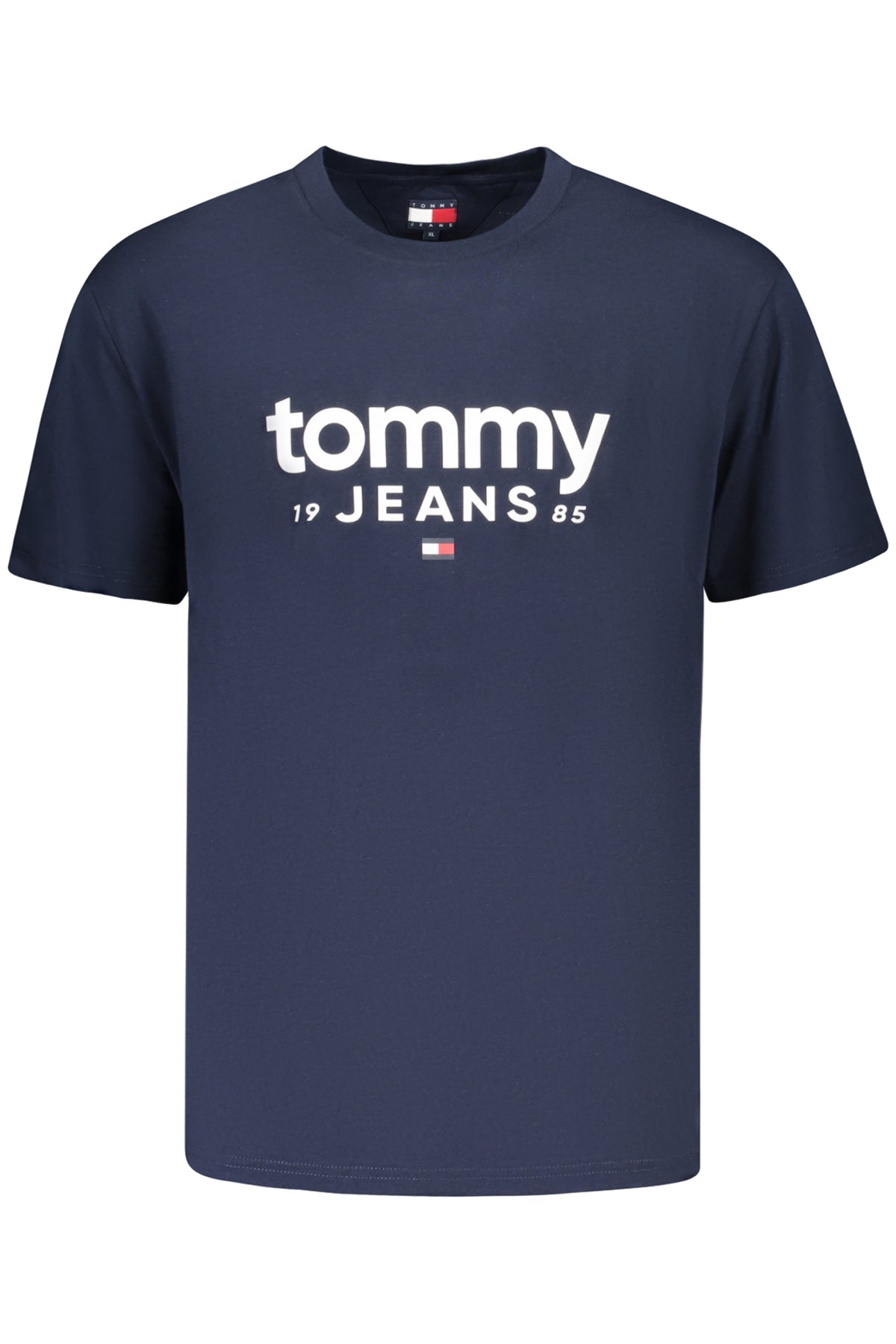 T-SHIRT EM ALGODÃO TOMMY HILFIGER HOMEM AZUL