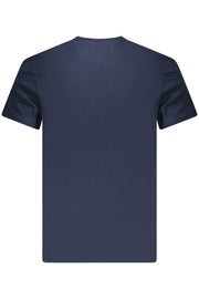 T-SHIRT EM ALGODÃO TOMMY HILFIGER HOMEM AZUL