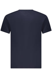 T-SHIRT EM ALGODÃO TOMMY HILFIGER HOMEM AZUL