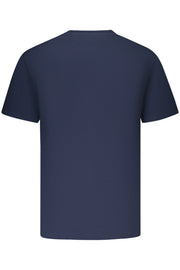 T-SHIRT EM ALGODÃO TOMMY HILFIGER HOMEM AZUL
