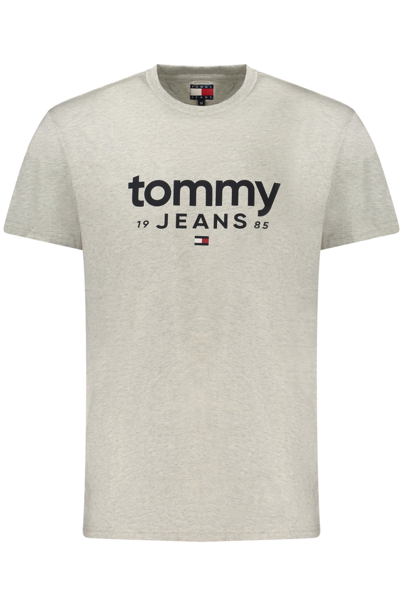 T-SHIRT EM ALGODÃO TOMMY HILFIGER HOMEM CINZENTA