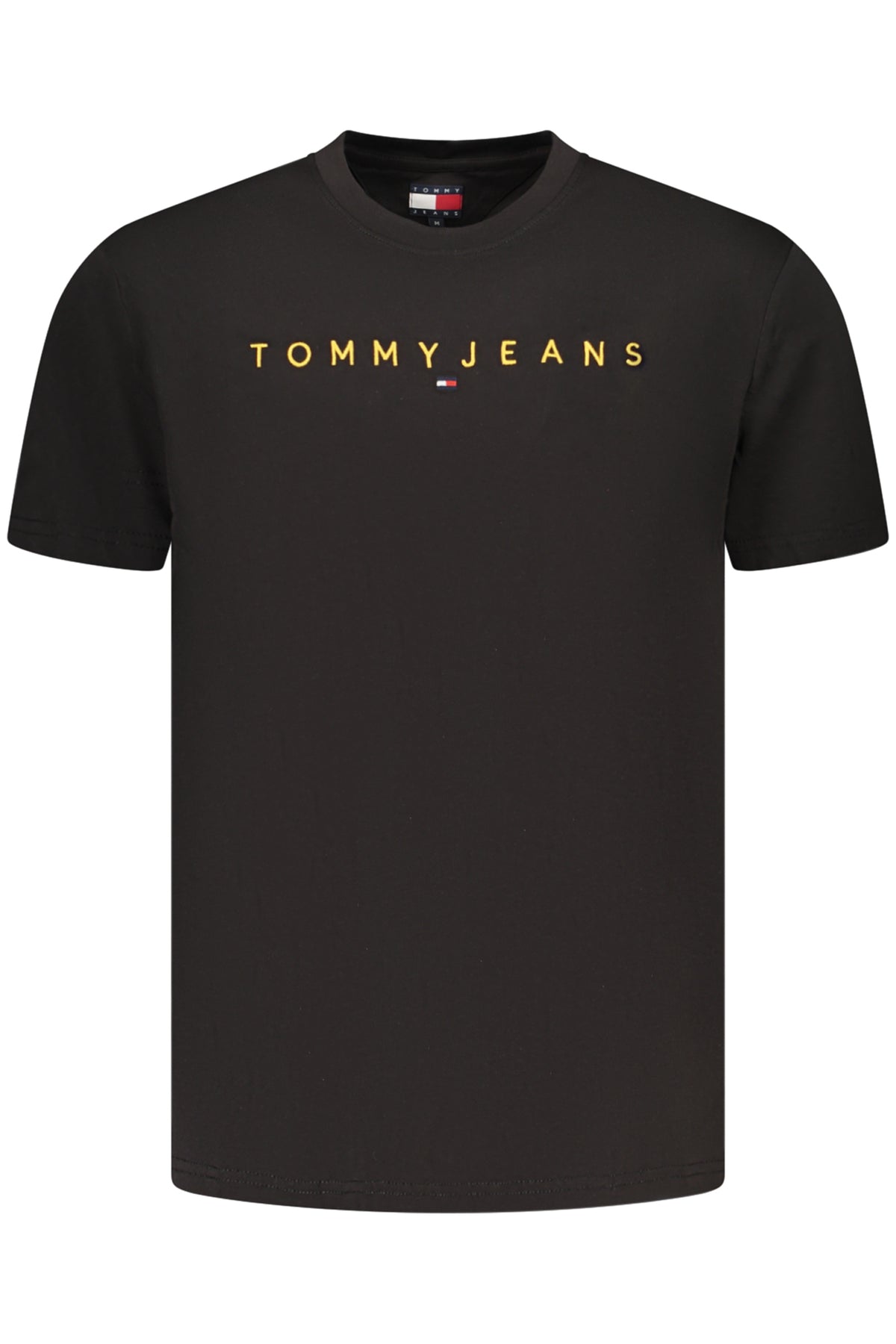 T-SHIRT EM ALGODÃO TOMMY HILFIGER HOMEM PRETA
