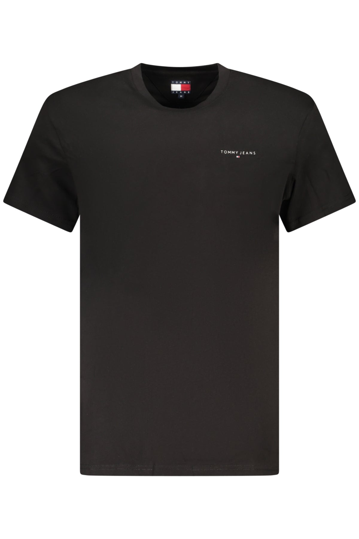 T-SHIRT EM ALGODÃO TOMMY HILFIGER HOMEM PRETA