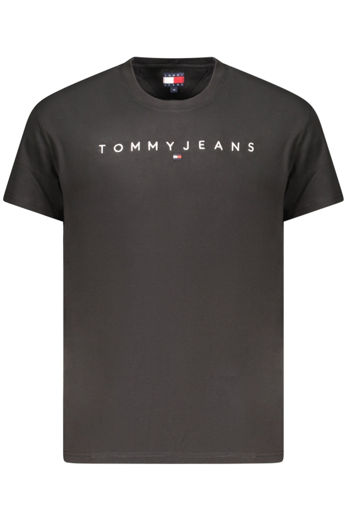 T-SHIRT EM ALGODÃO TOMMY HILFIGER HOMEM PRETA