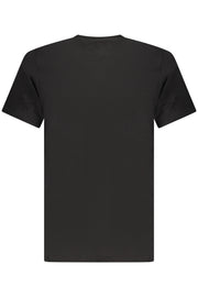 T-SHIRT EM ALGODÃO TOMMY HILFIGER HOMEM PRETA