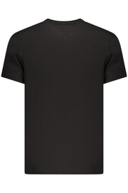T-SHIRT EM ALGODÃO TOMMY HILFIGER HOMEM PRETA