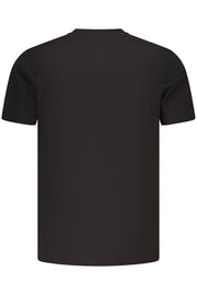 T-SHIRT EM ALGODÃO TOMMY HILFIGER HOMEM PRETA
