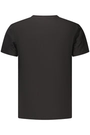 T-SHIRT EM ALGODÃO TOMMY HILFIGER HOMEM PRETA