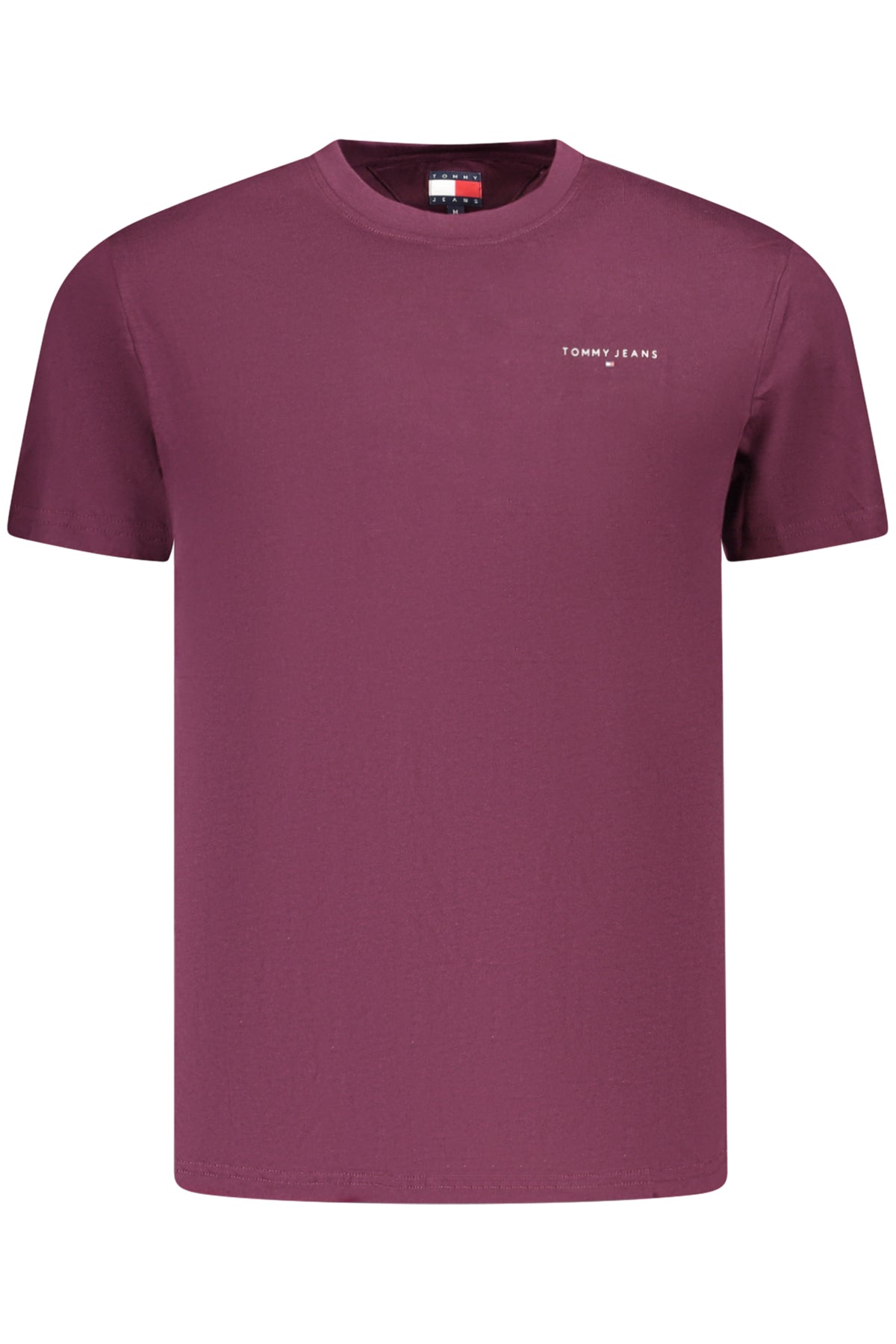 T-SHIRT EM ALGODÃO TOMMY HILFIGER HOMEM ROXA
