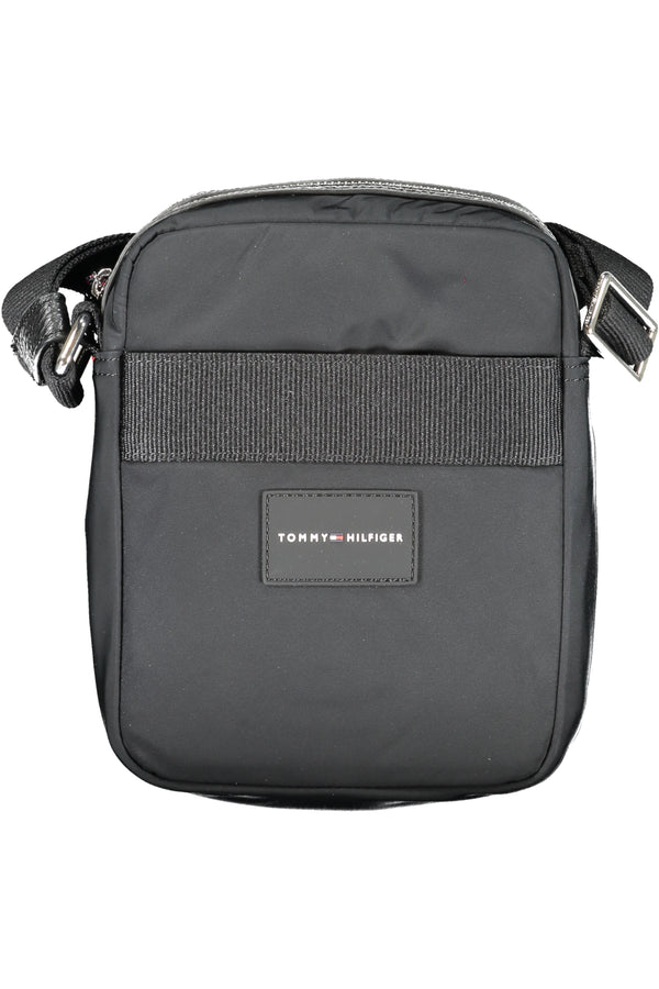 BOLSA DE OMBRO PRETA PARA HOMEM TOMMY HILFIGER