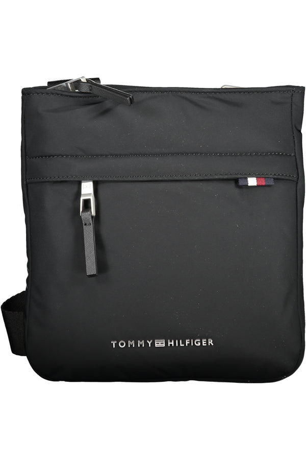 BOLSA DE OMBRO PRETA PARA HOMEM TOMMY HILFIGER