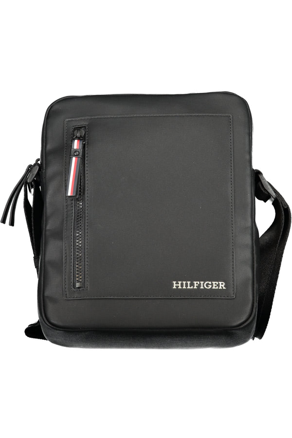 BOLSA DE OMBRO PRETA PARA HOMEM TOMMY HILFIGER