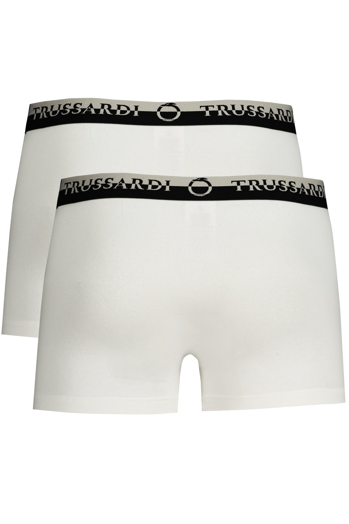 TRUSSARDI MEN'S WHITE BOXER SHORTS