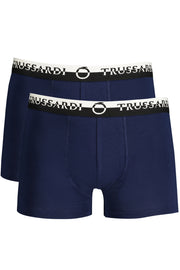TRUSSARDI MEN'S BLUE BOXERS