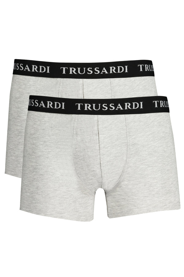 BOXER CINZA HOMEM TRUSSARDI
