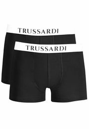 ROUPA INTERIOR EM ALGODÃO TRUSSARDI HOMEM PRETO