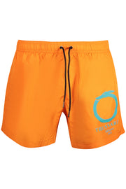 CALÇÕES DE BANHO COM ESTAMPADO TRUSSARDI HOMEM LARANJA