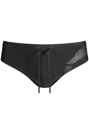 CALÇÕES DE BANHO COM ATACADORES TRUSSARDI HOMEM PRETOS