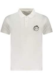 POLO EM ALGODÃO TRUSSARDI HOMEM BRANCO