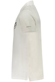 POLO EM ALGODÃO TRUSSARDI HOMEM BRANCO