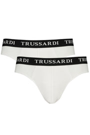 ROUPA INTERIOR EM ALGODÃO TRUSSARDI HOMEM BRANCO