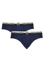 ROUPA INTERIOR EM ALGODÃO TRUSSARDI HOMEM AZUL