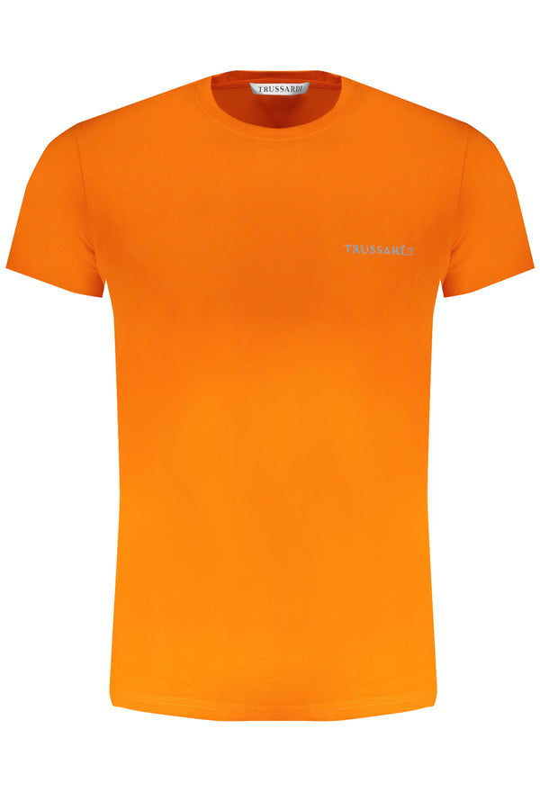 TRUSSARDI HOMEM MANGA CURTA T-SHIRT LARANJA