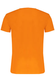 TRUSSARDI MEN'S SHORT SLEEVE T-SHIRT ORANGE