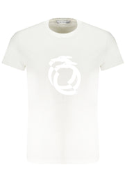 TRUSSARDI MEN'S WHITE SHORT SLEEVE T-SHIRT