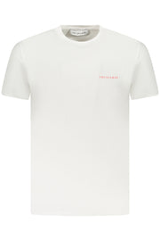T-SHIRT EM ALGODÃO TRUSSARDI HOMEM BRANCA