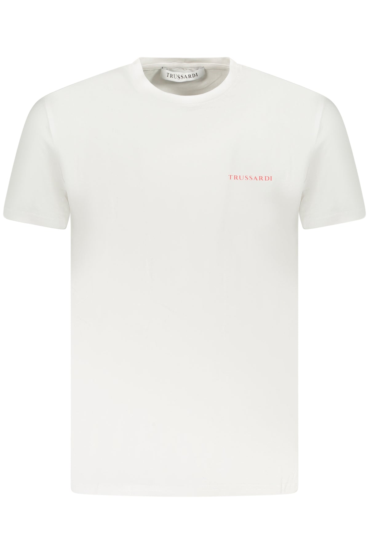 T-SHIRT EM ALGODÃO TRUSSARDI HOMEM BRANCA