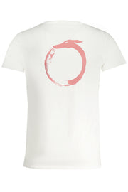 TRUSSARDI MEN'S WHITE SHORT-SLEEVED T-SHIRT