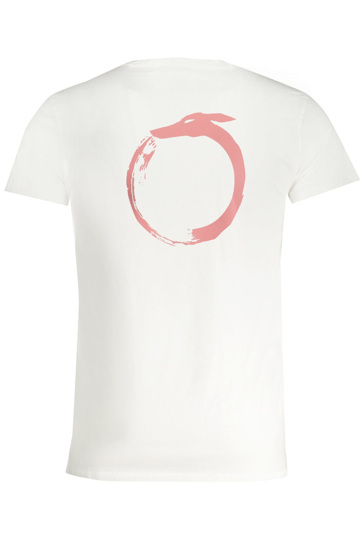 TRUSSARDI MEN'S WHITE SHORT-SLEEVED T-SHIRT