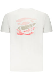 T-SHIRT EM ALGODÃO TRUSSARDI HOMEM BRANCA