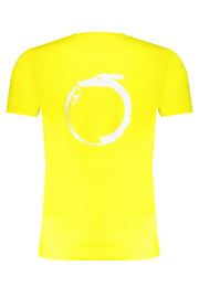 TRUSSARDI YELLOW MEN'S SHORT SLEEVE T-SHIRT