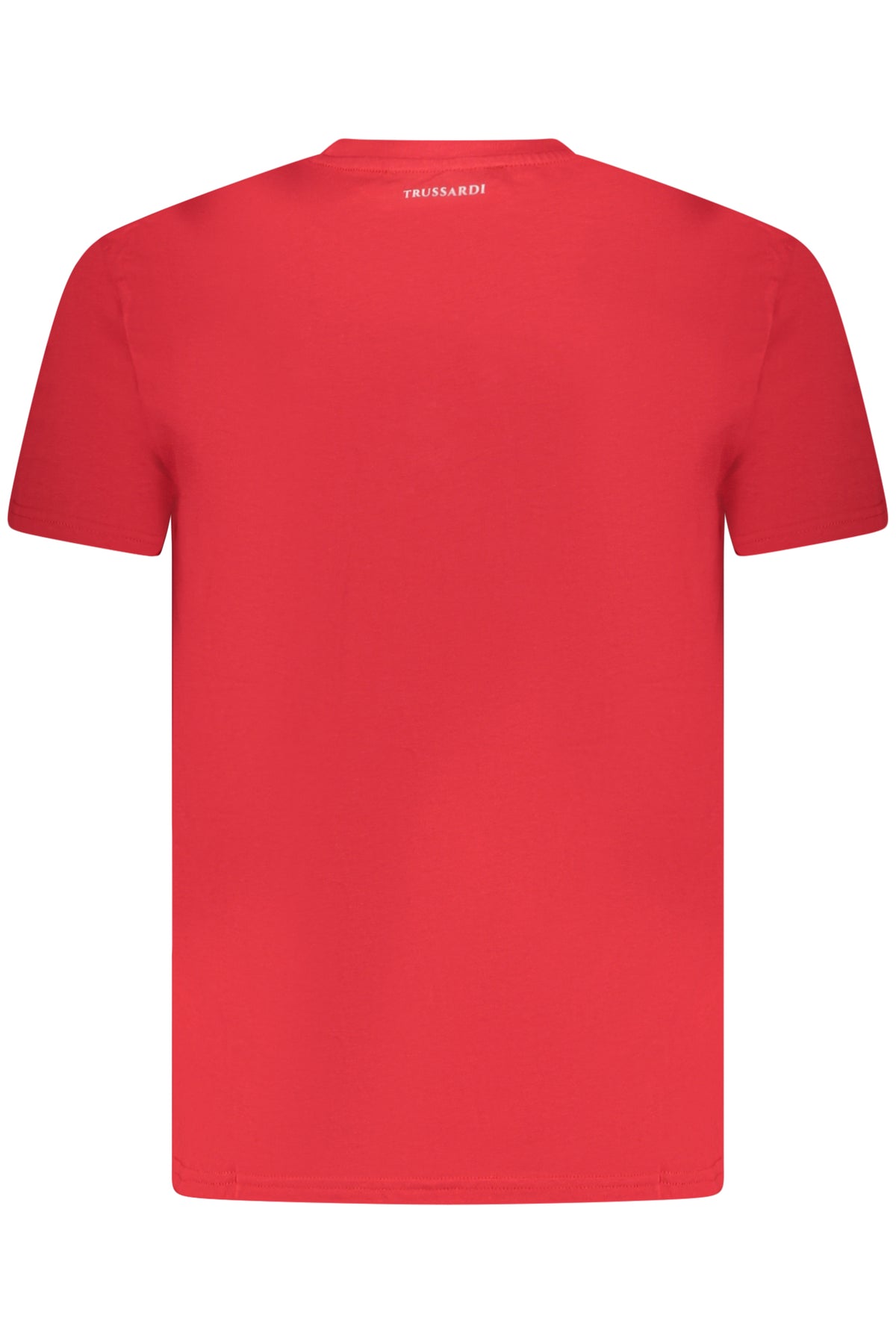 T-SHIRT EM ALGODÃO TRUSSARDI HOMEM VERMELHA