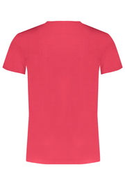 TRUSSARDI MEN'S SHORT SLEEVE RED T-SHIRT
