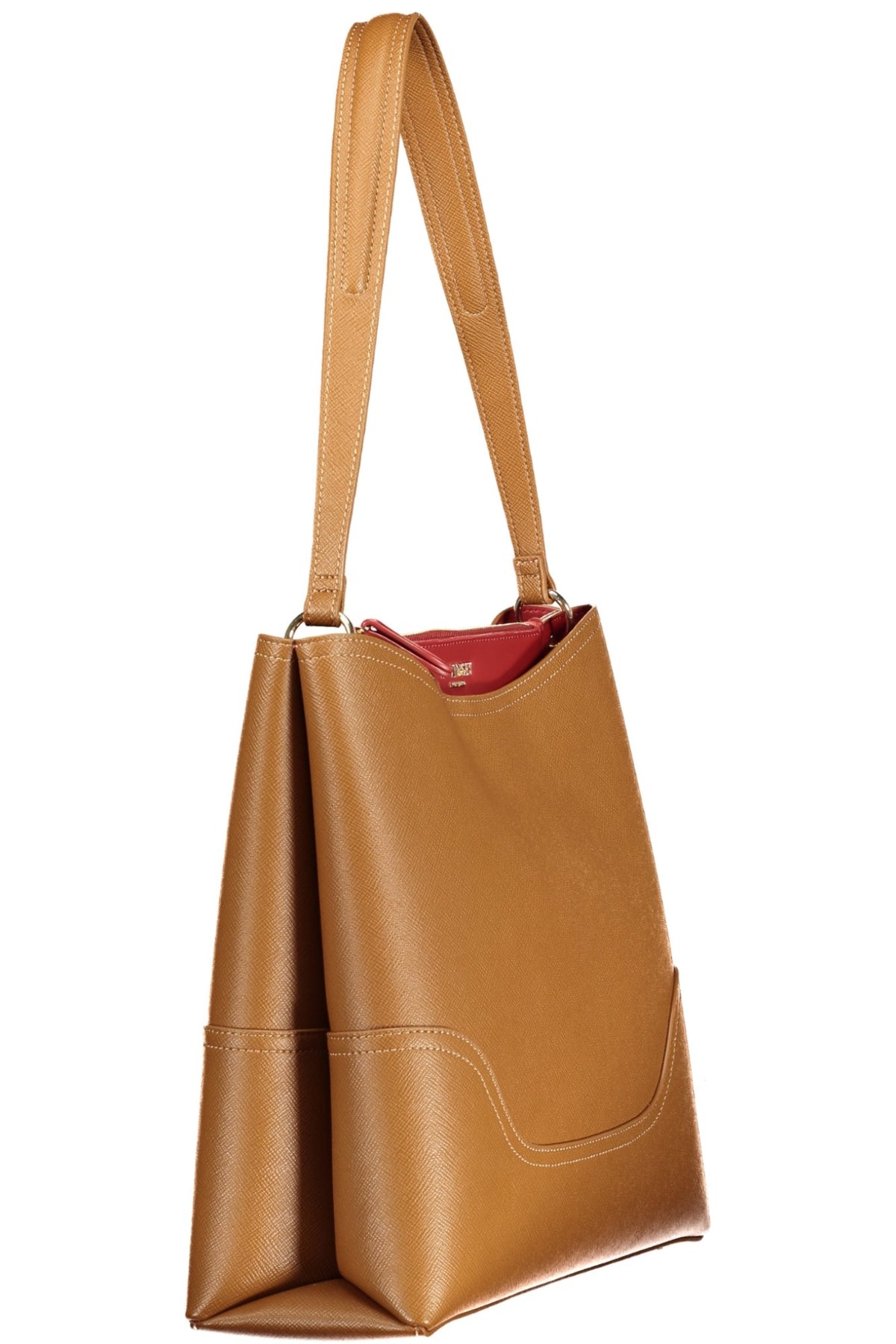 MALA COM FECHO TWINSET MULHER CASTANHA