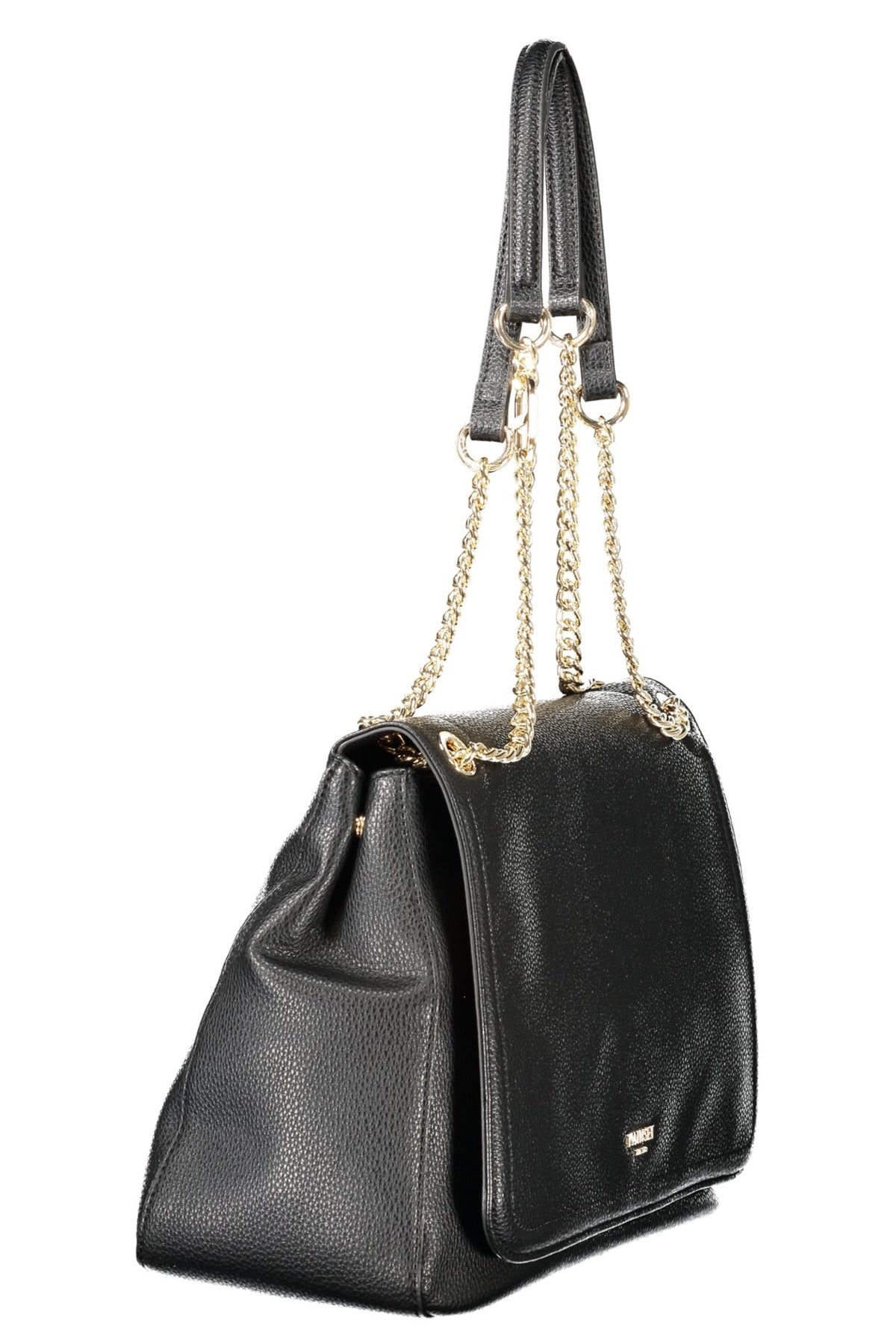 MALA COM LOGÓTIPO TWINSET MULHER PRETA