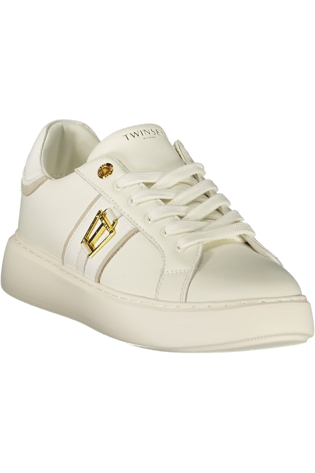 SAPATILHAS COM ATACADORES TWINSET MULHER BRANCAS